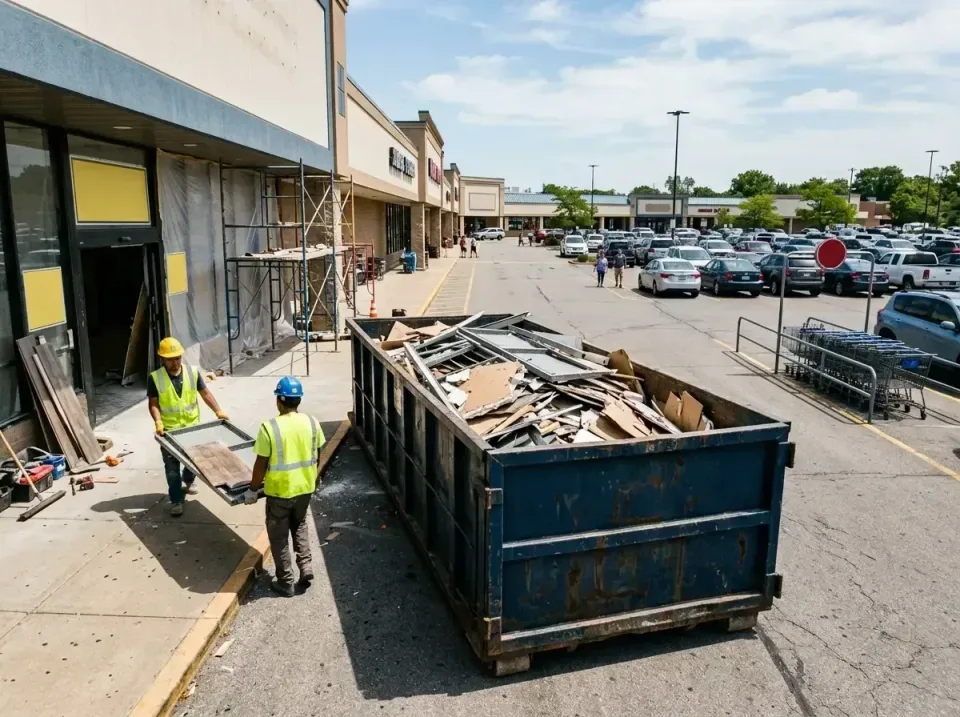 retail-store-renovation-debris-003 — frequently asked questions, Roll-off Dumpster Rentals in Florissant, MO